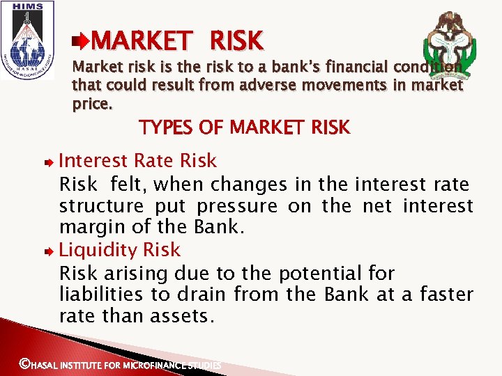 HIMS Risk Management In Microfinance Banks Presentation At