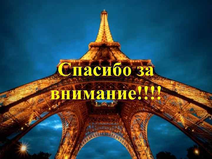 Спасибо за внимание!!!! 