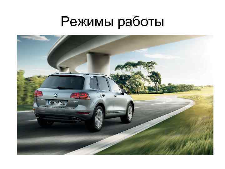 Режимы работы 