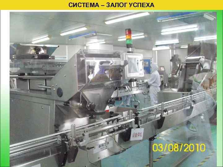 СИСТЕМА – ЗАЛОГ УСПЕХА 