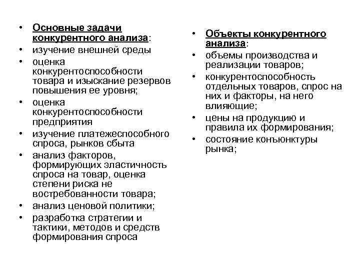 Анализ качества и конкурентоспособности продукции презентация