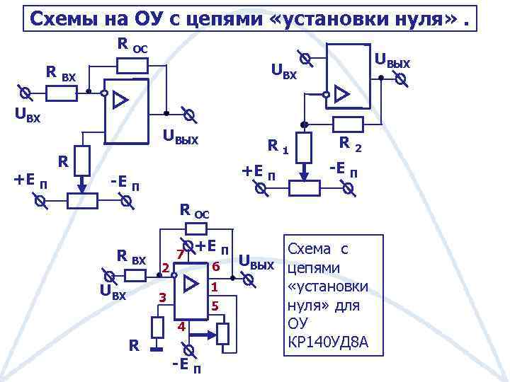 Ma741 схема включения