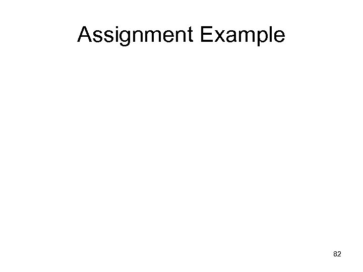 Assignment Example 82 