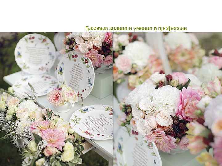 Базовые знания и умения в профессии 
