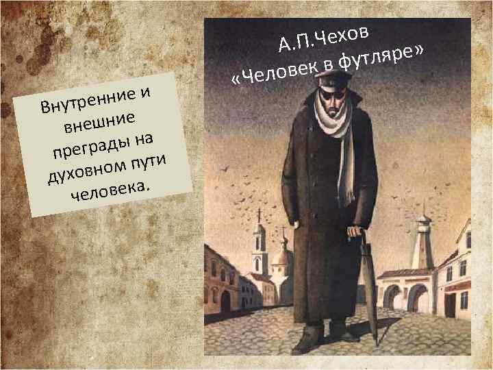 енние и Внутр ешние вн рады на прег и ном пут духов ловека. че