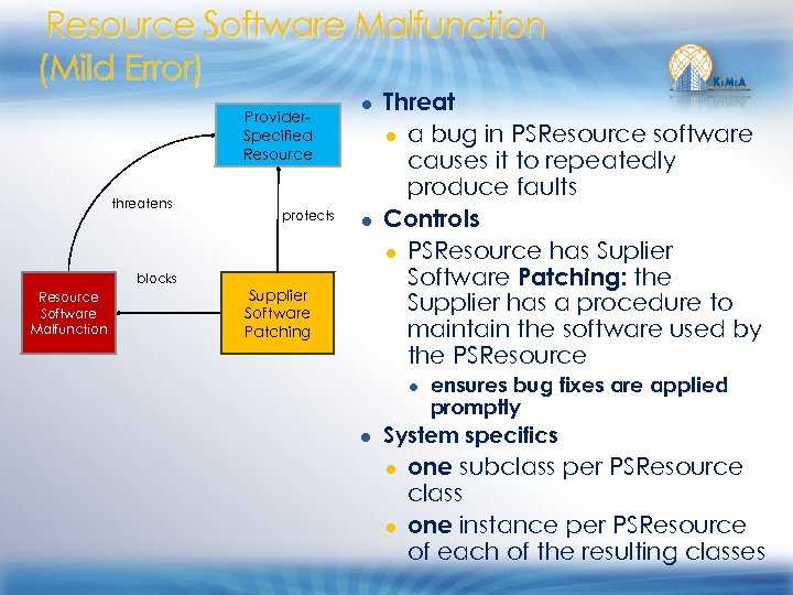 Resource Software Malfunction (Mild Error) Provider. Specified Resource threatens blocks Resource Software Malfunction protects