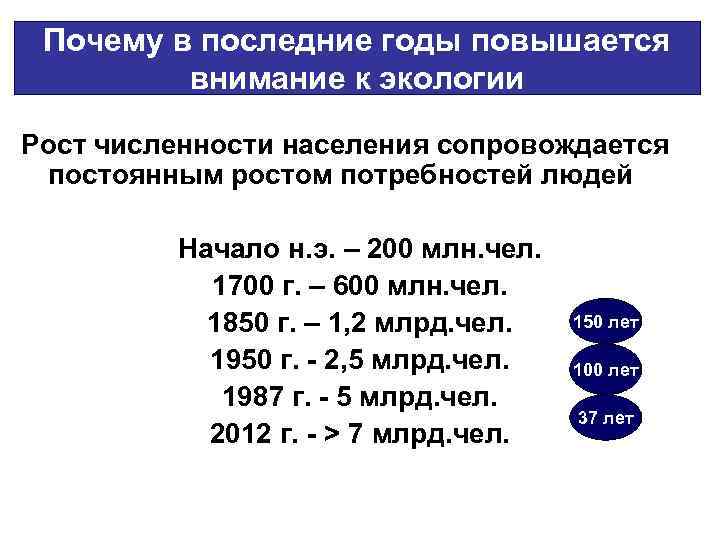 Из года в год возрастает. Причины роста численности населения. Общество и окружающая среда рост численности населения.