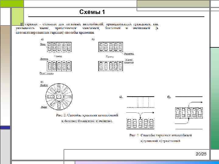 Схемы 1 20/25 
