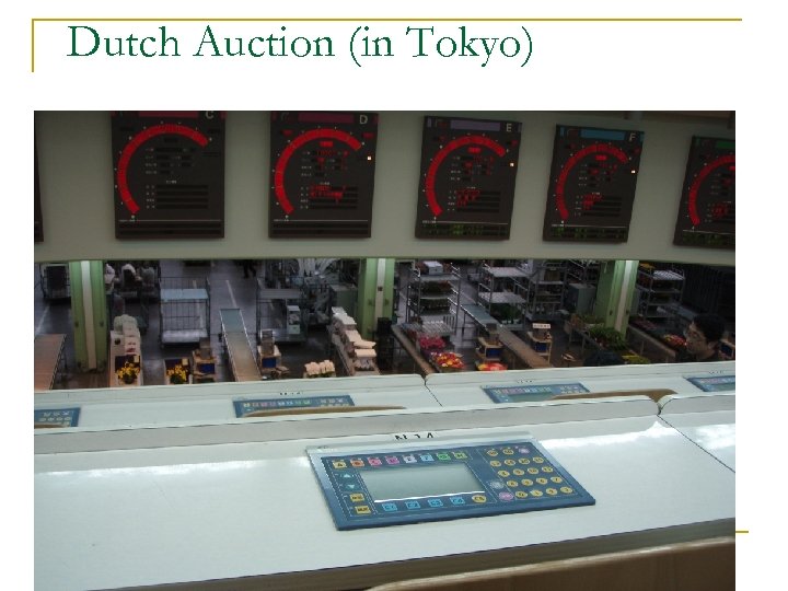 Dutch Auction (in Tokyo) 