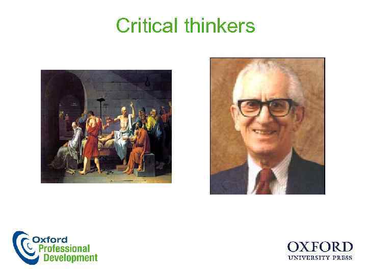 Critical thinkers 