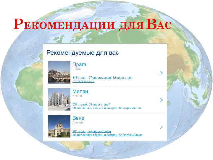 РЕКОМЕНДАЦИИ ДЛЯ ВАС 