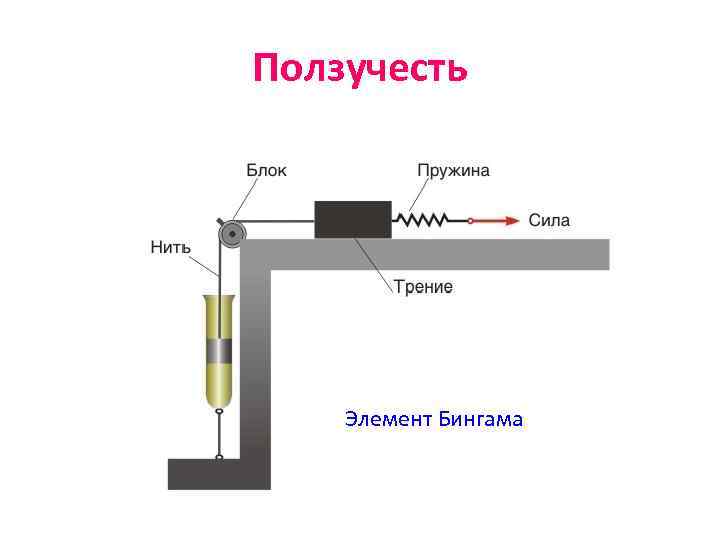 Ползучесть Элемент Бингама 