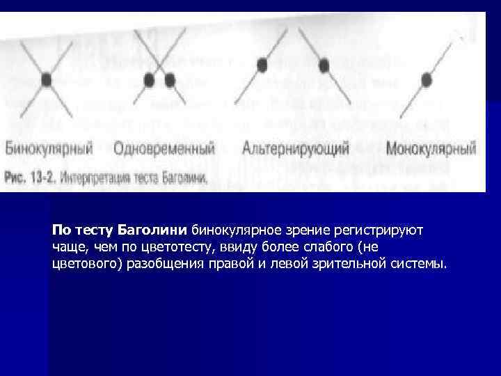 Бинокулярного зрения ответ обоснуйте