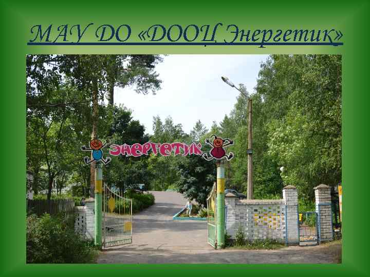 МАУ ДО «ДООЦ Энергетик» 