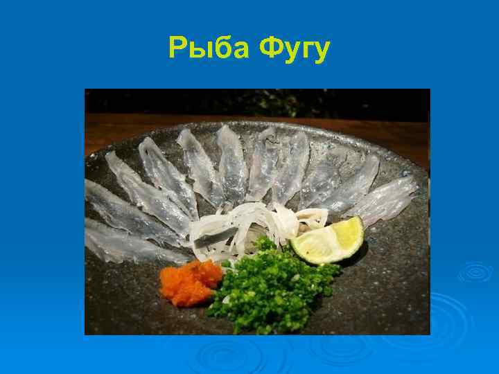 Рыба Фугу 