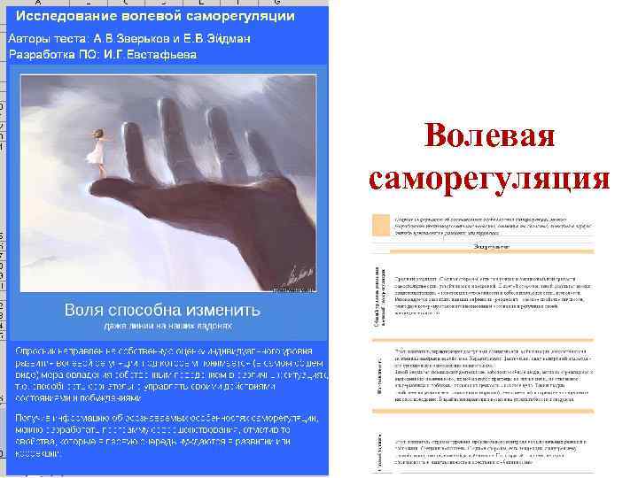 Волевая саморегуляция 