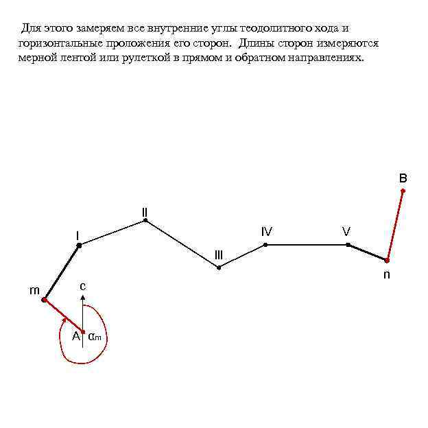 Горизонтальное проложение s м в межевом плане это