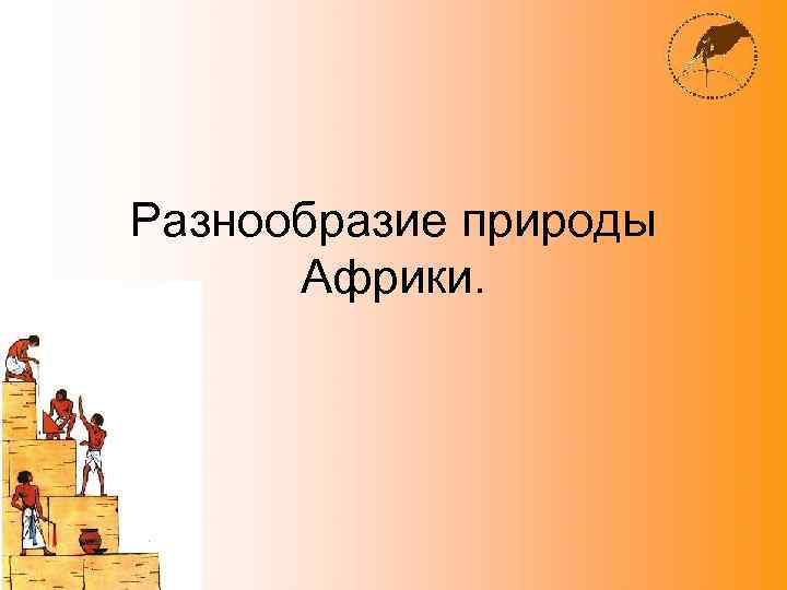 Разнообразие природы Африки. 