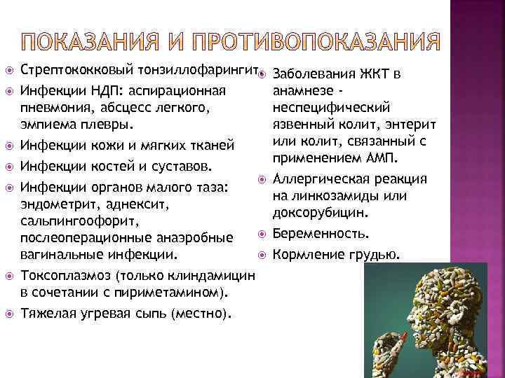  Стрептококковый тонзиллофарингит. Инфекции НДП: аспирационная пневмония, абсцесс легкого, эмпиема плевры. Инфекции кожи и
