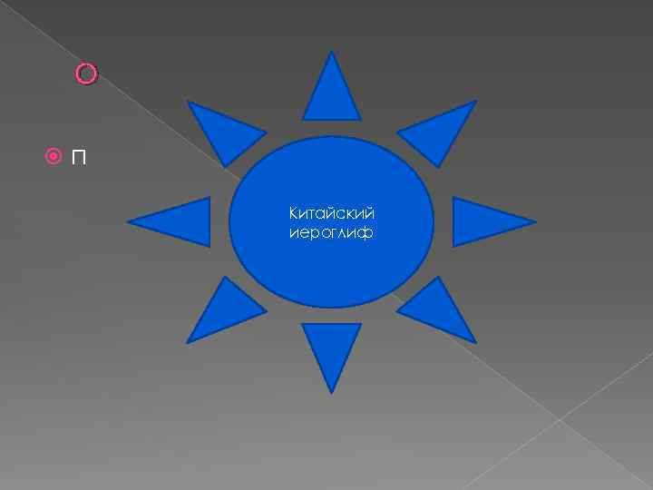 о п Китайский иероглиф 