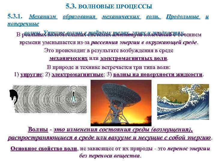 Презентация 9 класс распространение колебаний в среде волны 9 класс презентация