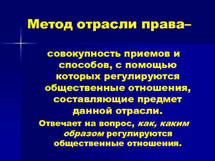 Метод отрасли