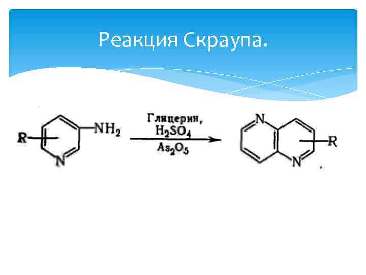 Реакция Скраупа. 