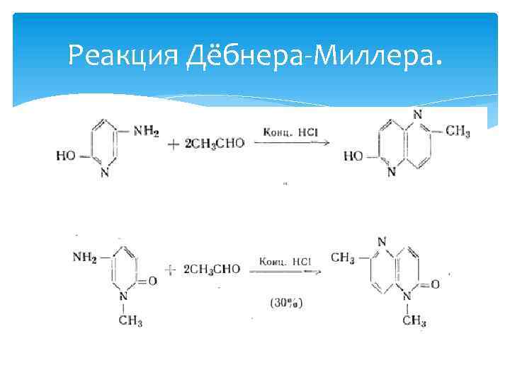 Реакция Дёбнера-Миллера. 