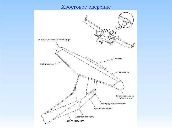 Хвостовое оперение 