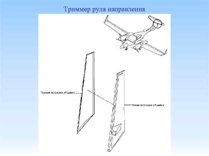 Триммер руля направления 