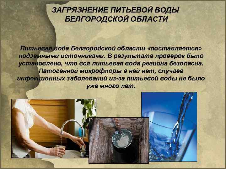 Вода в белгородской области