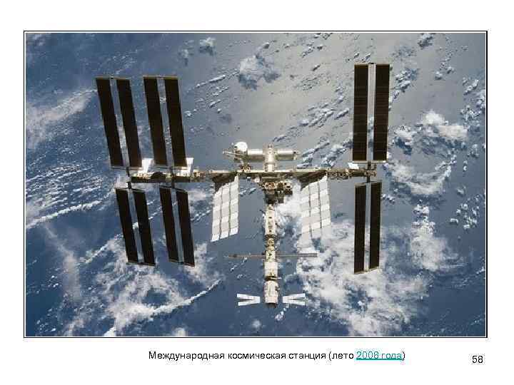 Международная космическая станция (лето 2008 года) 58 