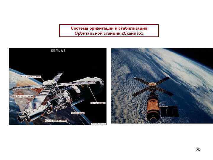 Система ориентации и стабилизации Орбитальной станции «Скайлэб» 60 