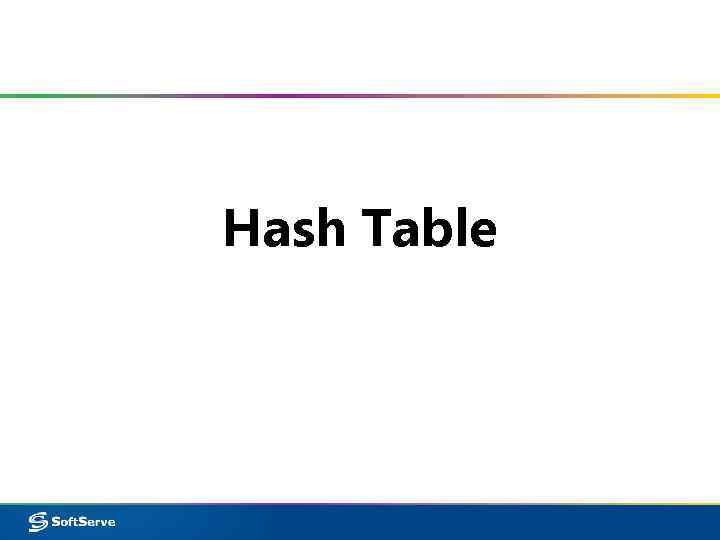 Hash Table 