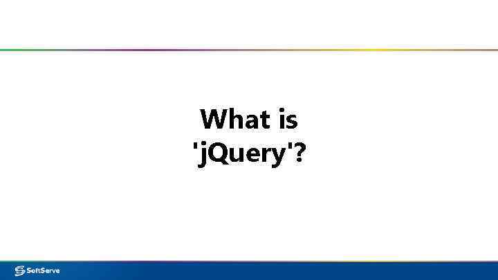 What is 'j. Query'? 
