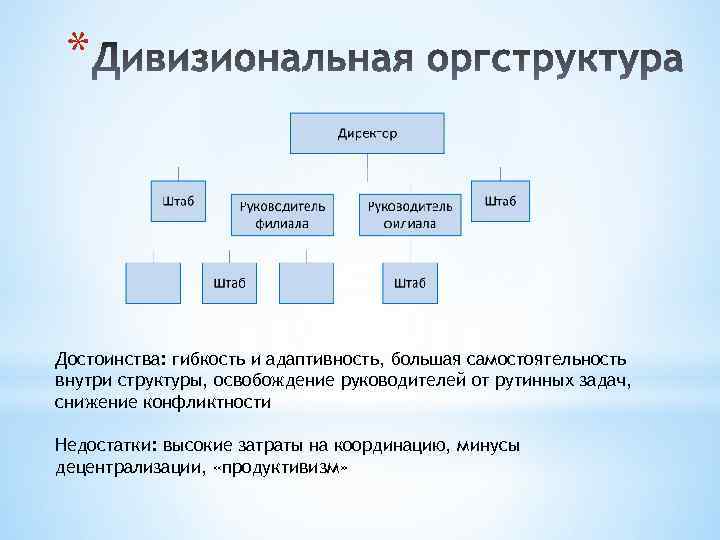 Дивизионально матричная структура