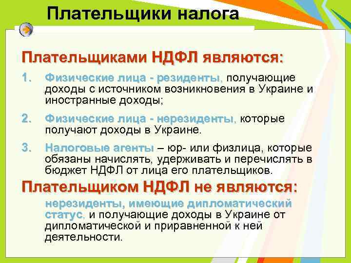 3 налог на доходы физических лиц. Не является плательщиком НДФЛ. Плательщиком НДФЛ является. Плательщиками налога на доходы физических лиц являются. Налогоплательщики налога на доходы физических лиц.