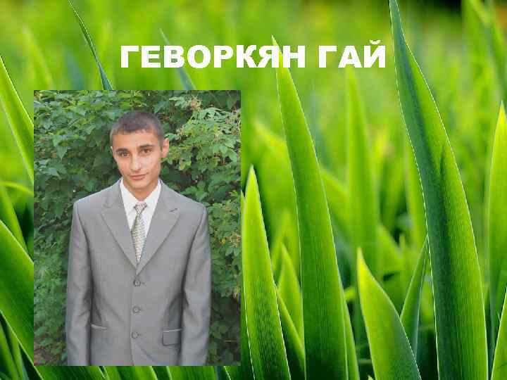 ГЕВОРКЯН ГАЙ 