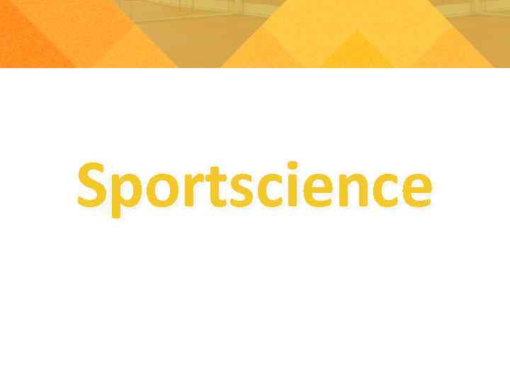 Sportsсience 