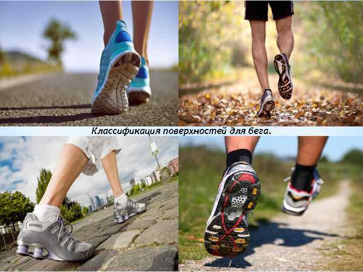 2. Классификация поверхностей для бега. * 2. Классификация поверхностей для бега. 
