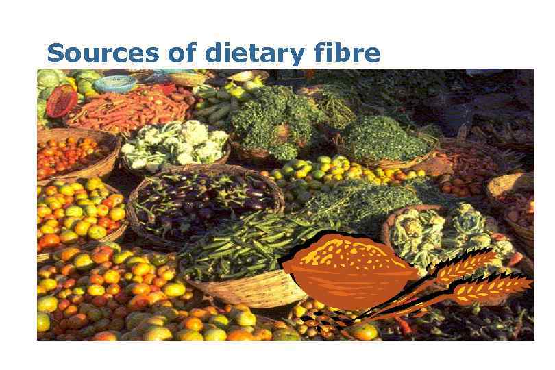 Sources of dietary fibre 