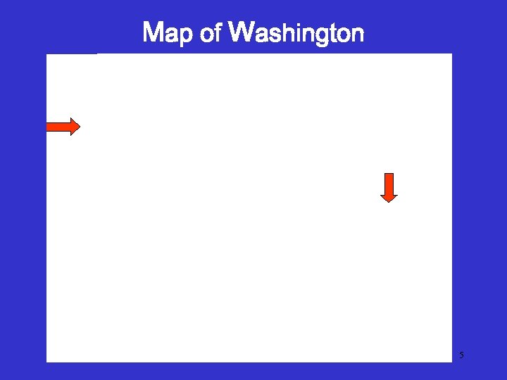 Map of Washington 5 