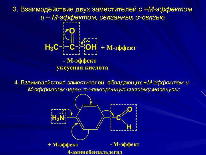 2 4 взаимодействие. Электронные эффекты в органических молекулах. Электронных эффектов заместителей в молекуле пиридоксаля. Пиридоксаль электронные эффекты. Аминобензальдегид электронные эффекты.