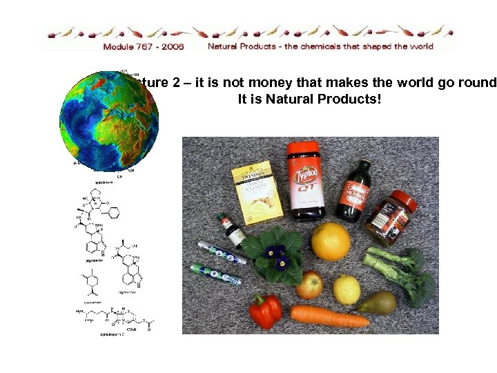 Lecture 2 – it is not money that makes the world go round It
