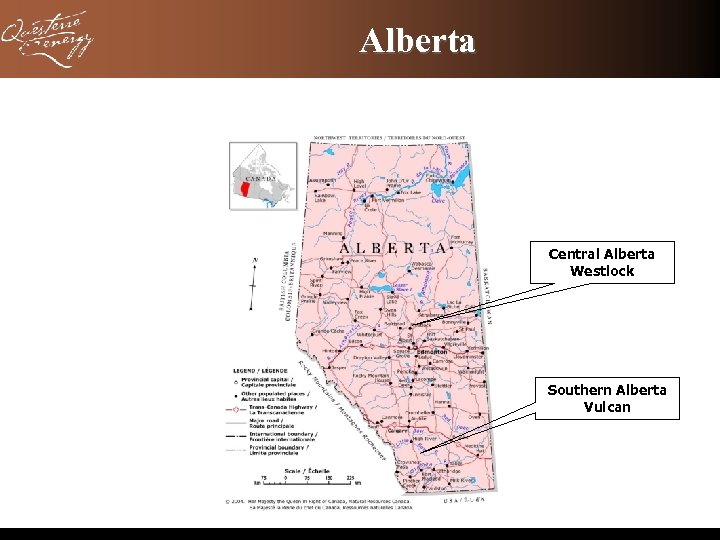 Alberta Central Alberta Westlock Southern Alberta Vulcan 