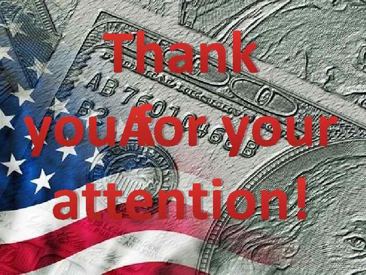 Thank you for your attention! 