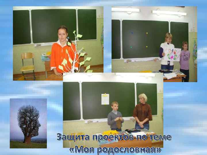 Защита проектов по теме «Моя родословная» 