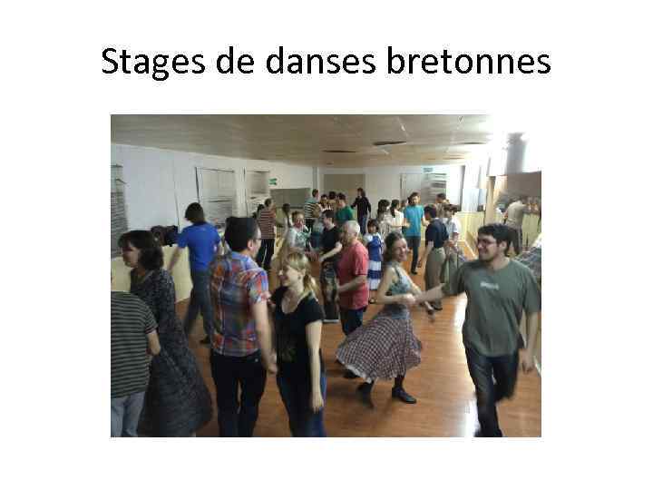 Stages de danses bretonnes 