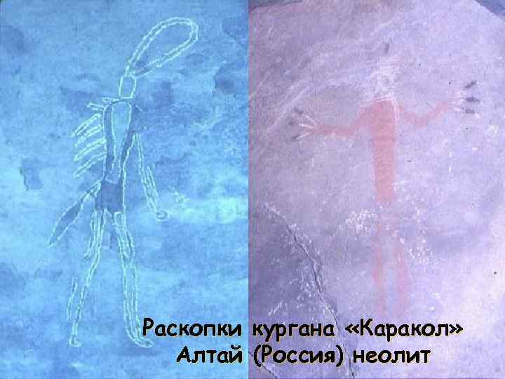 Раскопки кургана «Каракол» Алтай (Россия) неолит 