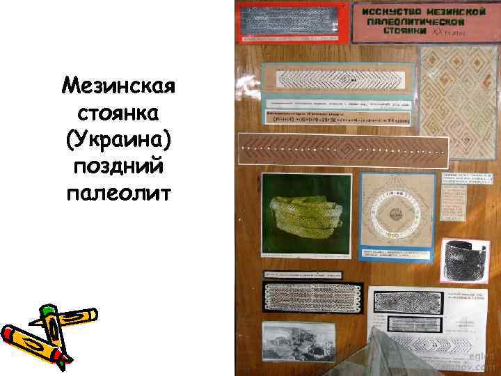 Мезинская стоянка (Украина) поздний палеолит 